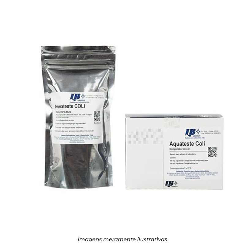 Aquateste Coli Comparador De Cor