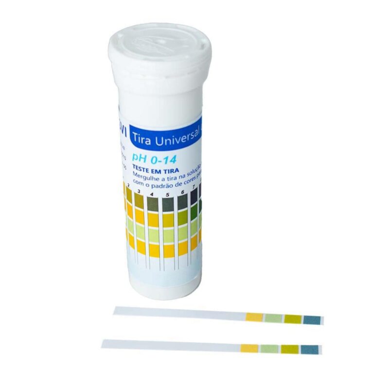 Tira Universal de pH 0-14 - Cx 150 tiras